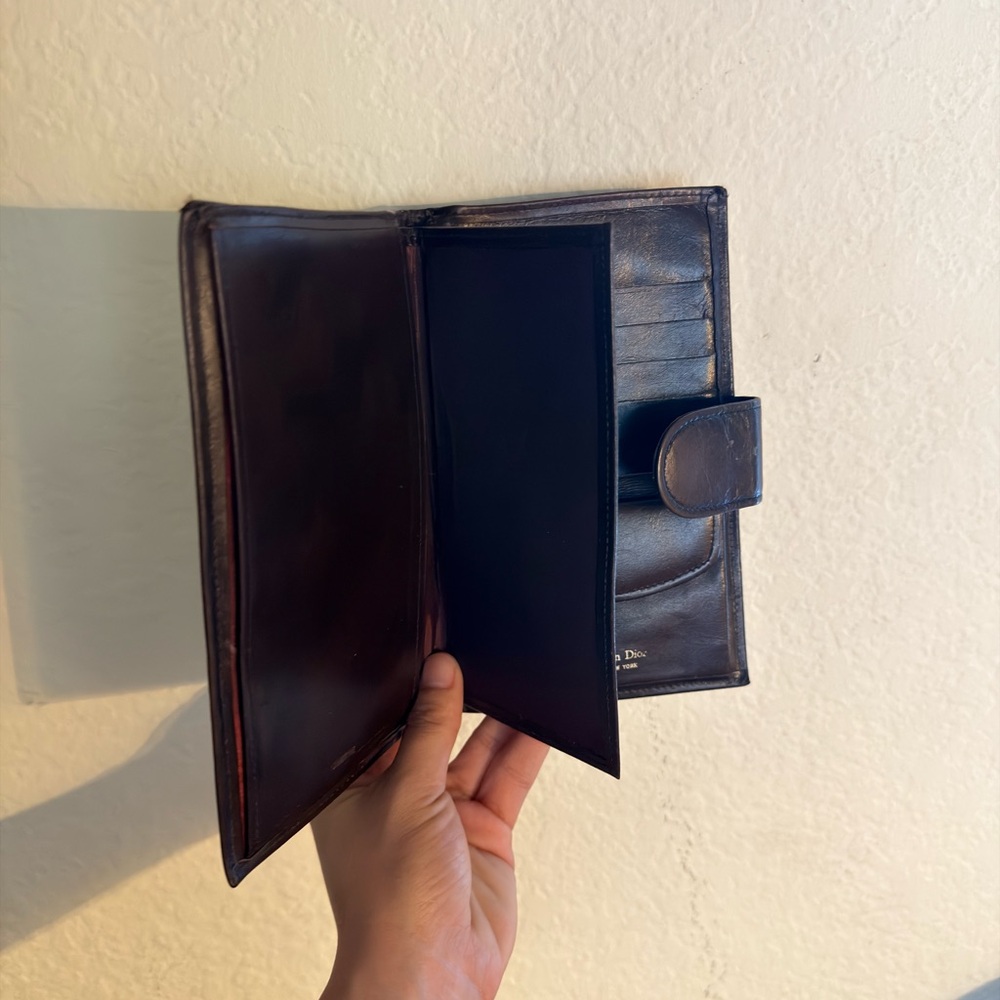 Dior Brown and Black Wallet - Picture 4 of 5